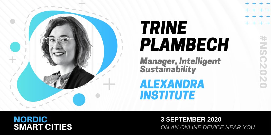 We're excited to hear Trine shed some light on whether we design cities for technology or for people &amp; livability - at this year's online edition of #NordicSmartCities.

🔹 September 3rd
🔹 On any online device near you
🔹 nordicsmartcities.com