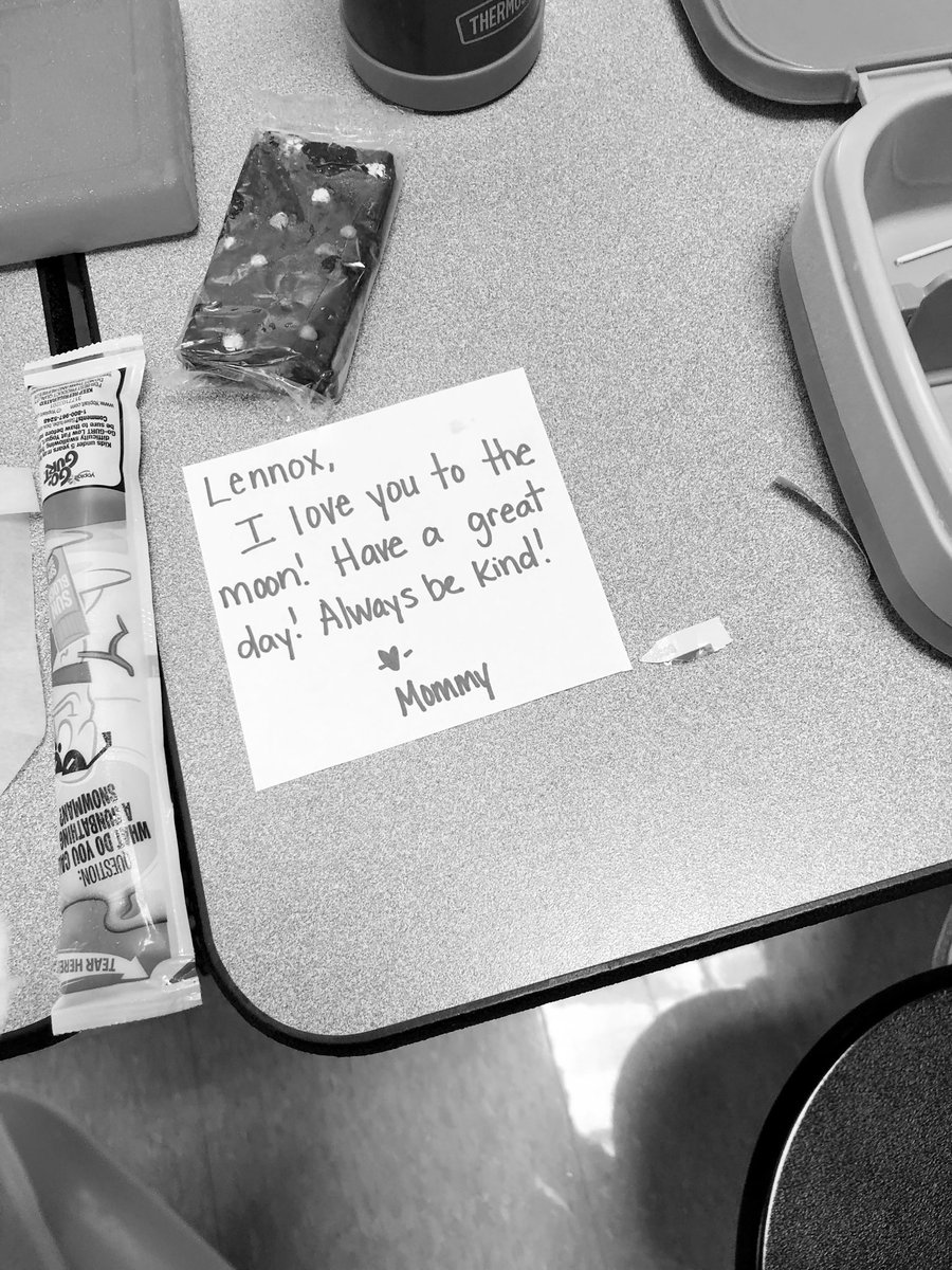 Notes in lunch boxes from parents are a sign—- We’re officially back to school <a href="/WestCler/">West Clermont Schools</a> #WCconnects
There’s nothing better than ❤️ from mommy!