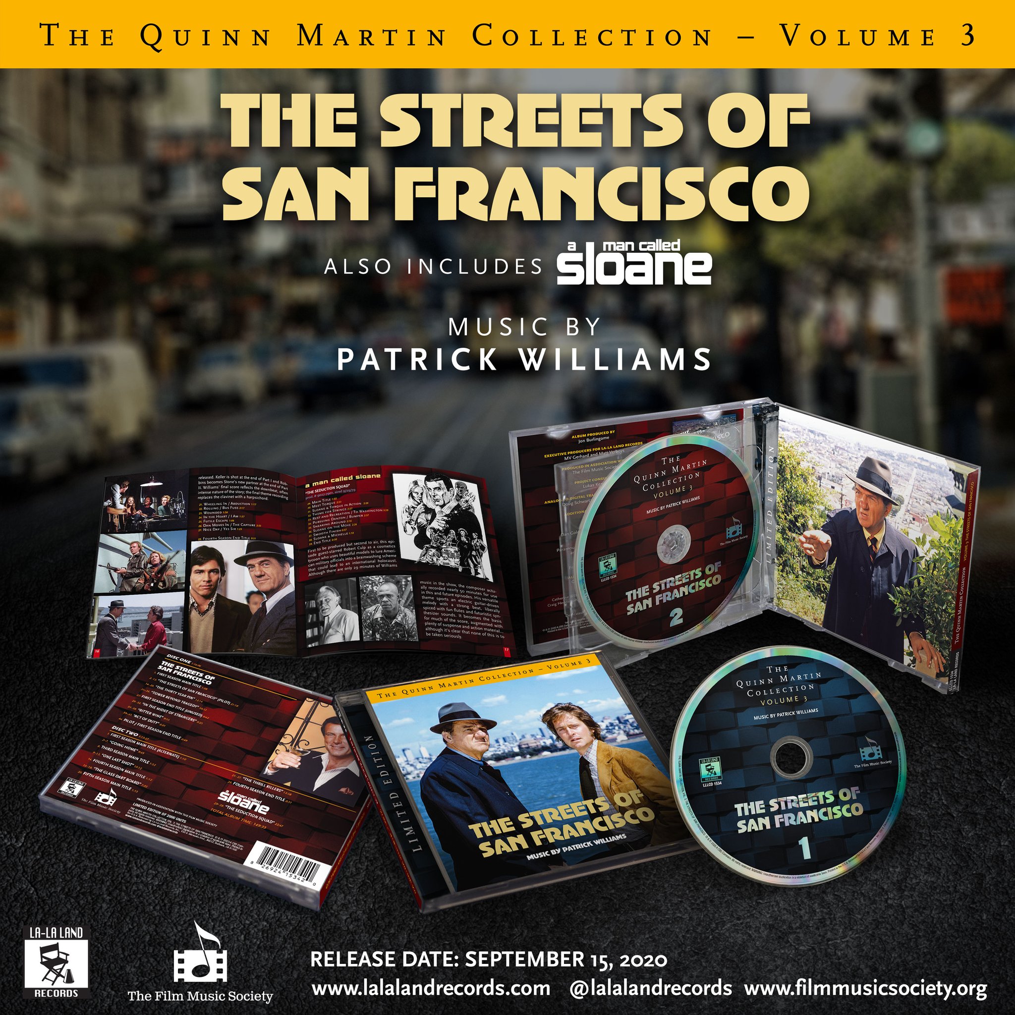 FSM Board LLL THE STREETS OF SAN FRANCISCO TV SERIES.