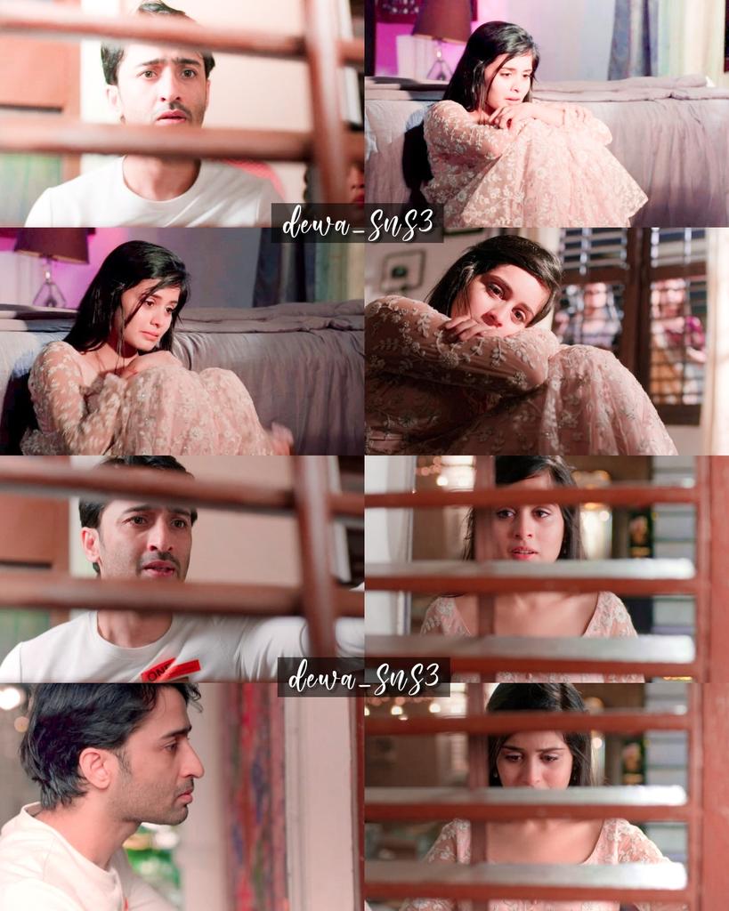 He broke when mishti said she doesn't deserve anything, she isn't worthy,he stood by her cos he knows she deserves everything, whatever happened is bcs of him,his own soul believes he himself doesn't,(6/10)  #YehRishteyHaiPyaarKe  #ShaheerSheikh  #ShaheerAsAbir