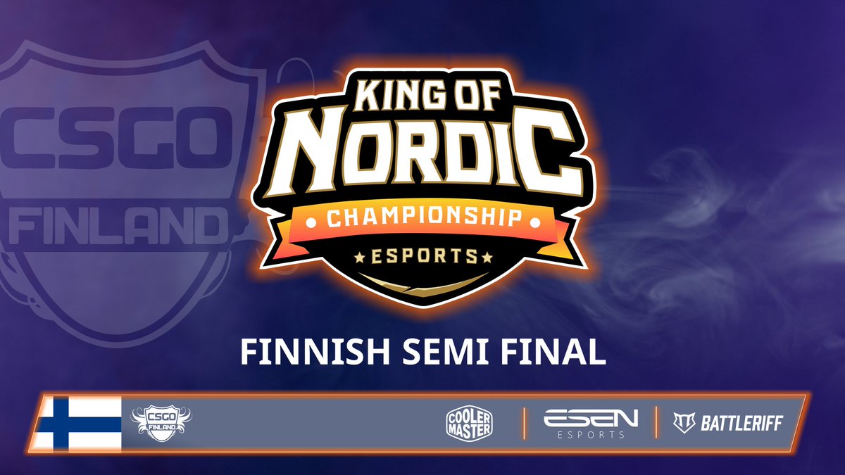 kingofnordic's tweet photo. (#Qualifiers #QualifierFIN 🇫🇮)
Who will represent Finland on friday?
Semifinal #1 starts now!
🇫🇮 @RPEATeSports vs 🇫🇮 #n4meless
🗺️ De_Nuke
🎙️ @kREATIVOFC
📺 https://t.co/eka6L35hL6
💬 #Kingofnordic
@CoolerMasterND #MakeItYours https://t.co/vL19SFbVol