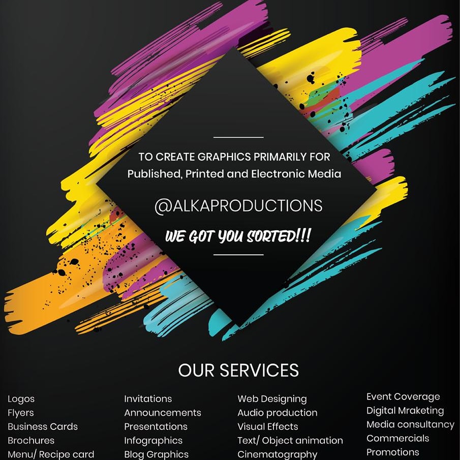 SamMoenga1's tweet photo. TO CREATE GRAPHICS PRIMARILY FOR ( PUBLISHED, PRINTED &amp; ELECTRONIC)  MEDIA. LOOK NO FURTHER. @alkaproductions has got you covered. Call text +254 791 633363 
@vektakenya @OmugaBash @cedric_Chagwi @bright_vidijah
Babu Owino 
Sharon
Dennis Okari 
Waihiga Mwaura 
Victoria Rubadiri https://t.co/fgJ2KxSnjz