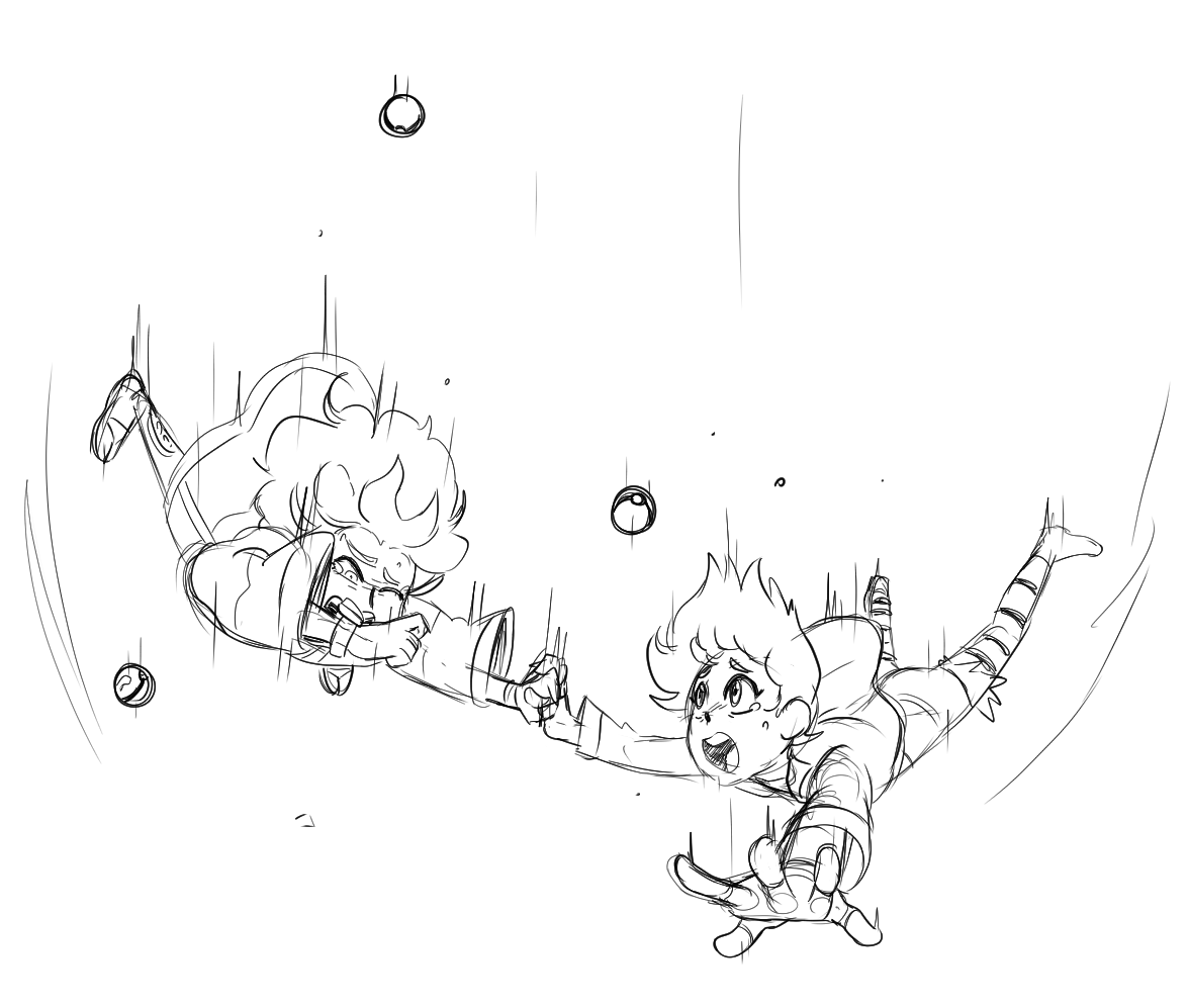 thinking about anime falling scenes since i saw spirited away at the tender young age of 9