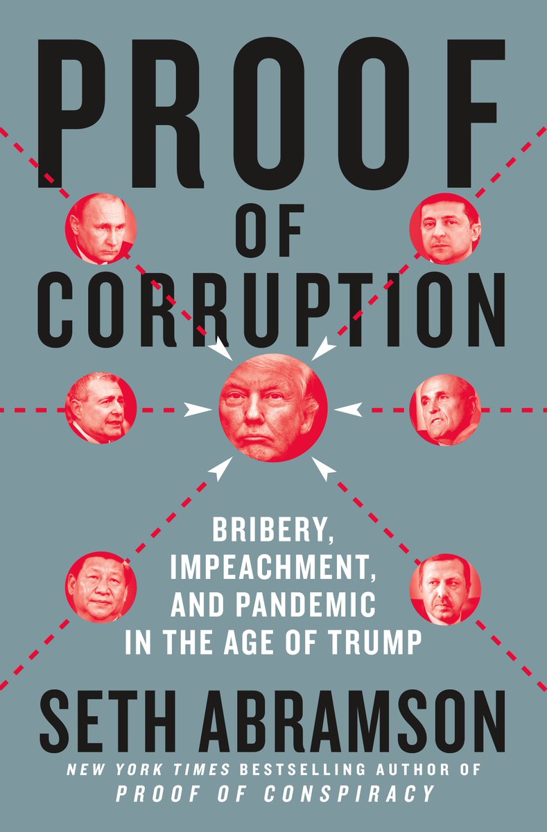 (THREAD) It's time to talk about Trump's mystery visit to a military hospital in late 2019. I researched this visit for months for my book PROOF OF CORRUPTION—out next week—and it's time to outline what I learned. All this info is fully sourced. I hope you'll read on and RETWEET.