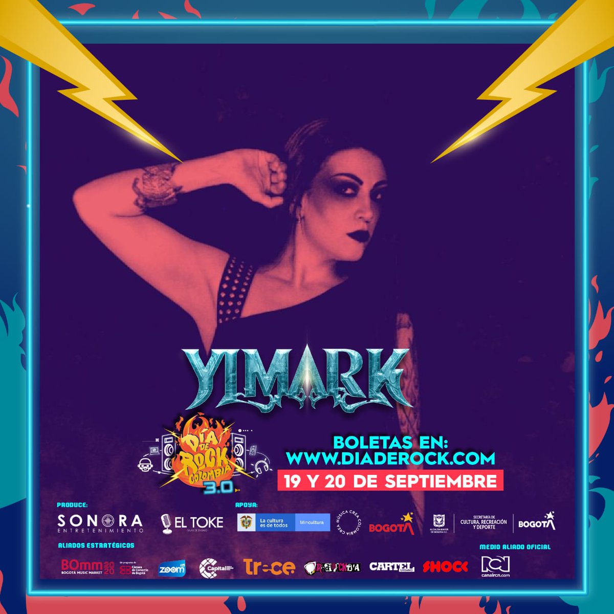 ArtStMagazine's tweet photo. Ellos son 4 de los elegidos para hacer parte de @diaderockcol , algunos ya han visitado nuestra casa y a otros los estamos esperando.

En la versión 3.0, disfruten de:  @YimarkGonzalez #Askariz @YOOKOBAND #CCBandTheRoasters 

#ElRockEsNuestro #AmarilloAzulYRock https://t.co/BgKkOz4h7j