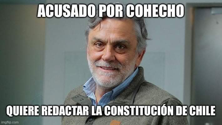 Voy a publicar esta foto de Longueira todos los días, hasta la elección de los Constituyentes si es necesario: