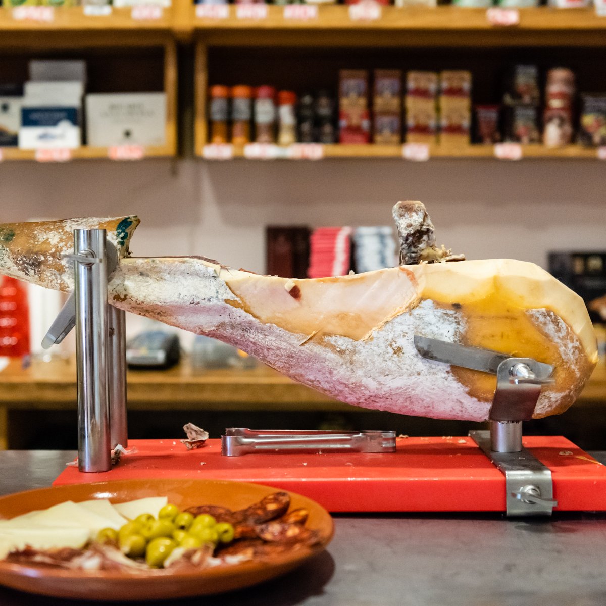 We prepare our Jamón Iberico one way: mouth-watering