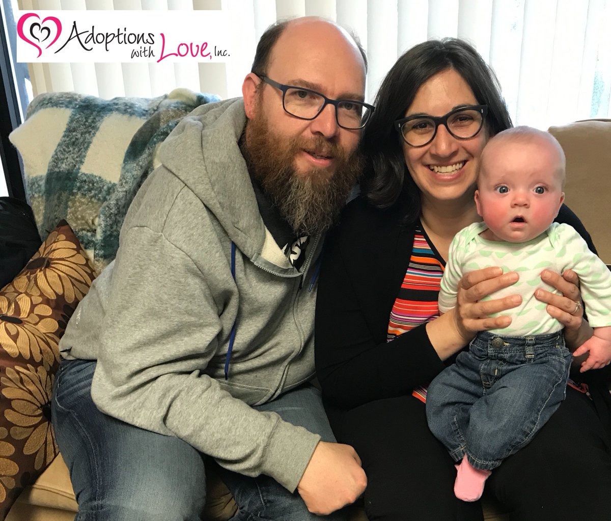 AdoptionsWLove's tweet photo. Adoptions With Love is committed to bringing #foreverfamilies together, just like this one!!! π₯°ππππΆ
#adoption #adoptionswithlove #family #love #baby https://t.co/I7WYUuEgPU