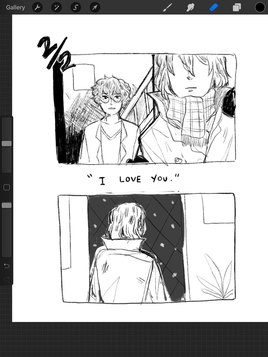 what the fuckf... ty for 2k+ ........ ??? i meant to upload these earlier but here r some progress shots .. thank u for enjoying my work ?? (yes i Did realize akira doesnt wear his scarf outfit halfway thru what abt it)