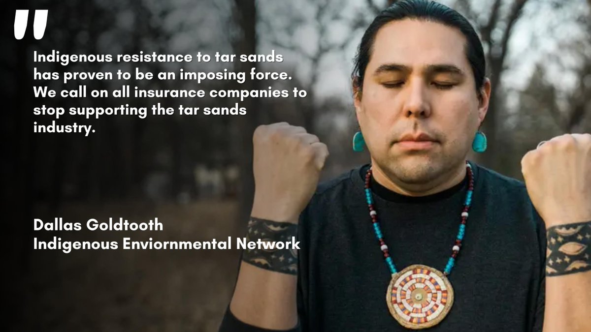 We were also fortunate enough to hear a little from the wonderful  @dallasgoldtooth for this piece, and urge you to follow their work with  @IENearth if you came to the action at Lloyds today. Read more here, and share the piece   https://platformlondon.org/2020/09/01/lloyds-of-london-laggard-on-climate-action/