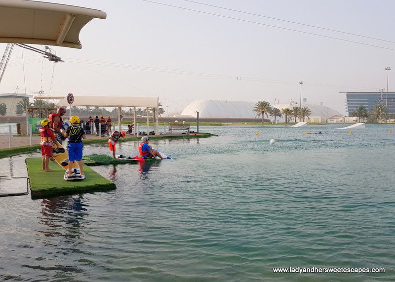 40) Al Forsan Water Sports Center (Abu Dhabi)For all water sports enthusiasts, Al Forsan International Sports Resort offers a variety of popular activities for all skill levels without having to rely on a boat, wind or surf to hit the waves.