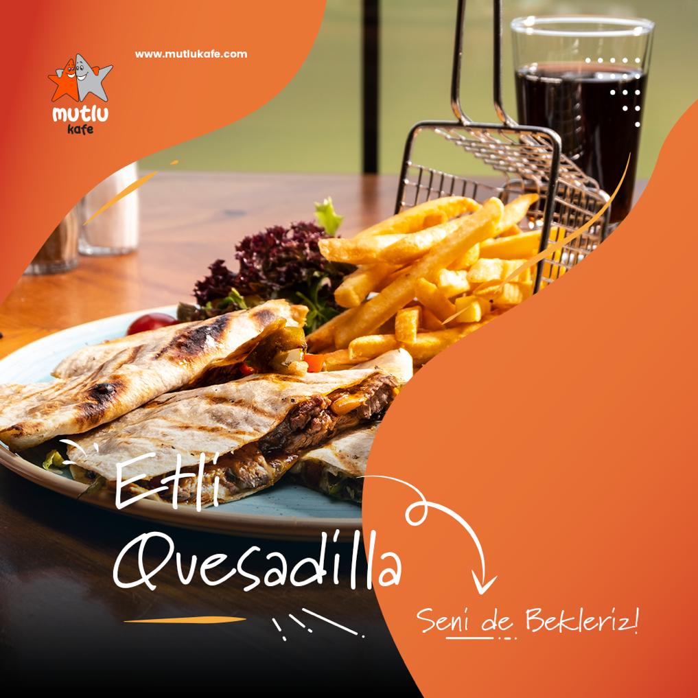 Mutlu_Kafe's tweet photo. İspanyol mutfağının Etli Quesadilla ile #Gaziantep'ın damak tadını birleştirdik.
Denemeniz ve fikirlerinizi sunmanız için Mutlu Kafe'e bekliyoruz. 

@FatmaSahin 
@GaziantepBeld 
@mhakantanriover
@yakaribrahim 

#yemektarifleri #pazarkahvaltısı https://t.co/xVcaeMYEvg