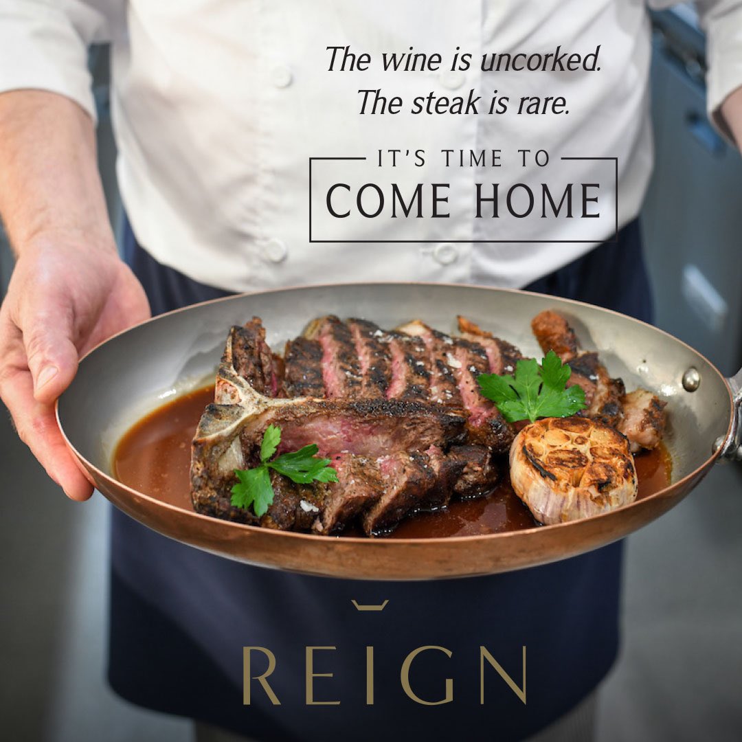 FairmontRYH's tweet photo. Celebrate coming home to Reign Restaurant Bar Bakery - we are now open! ✨⁣
⁣
Click here to make your reservation and view our menu ✨: https://t.co/1ANfJXvDyZ⁣
⁣
#TimeToComeHome #RYHReign #SeeTorontoNow #DineTO https://t.co/IB1TsscE0g