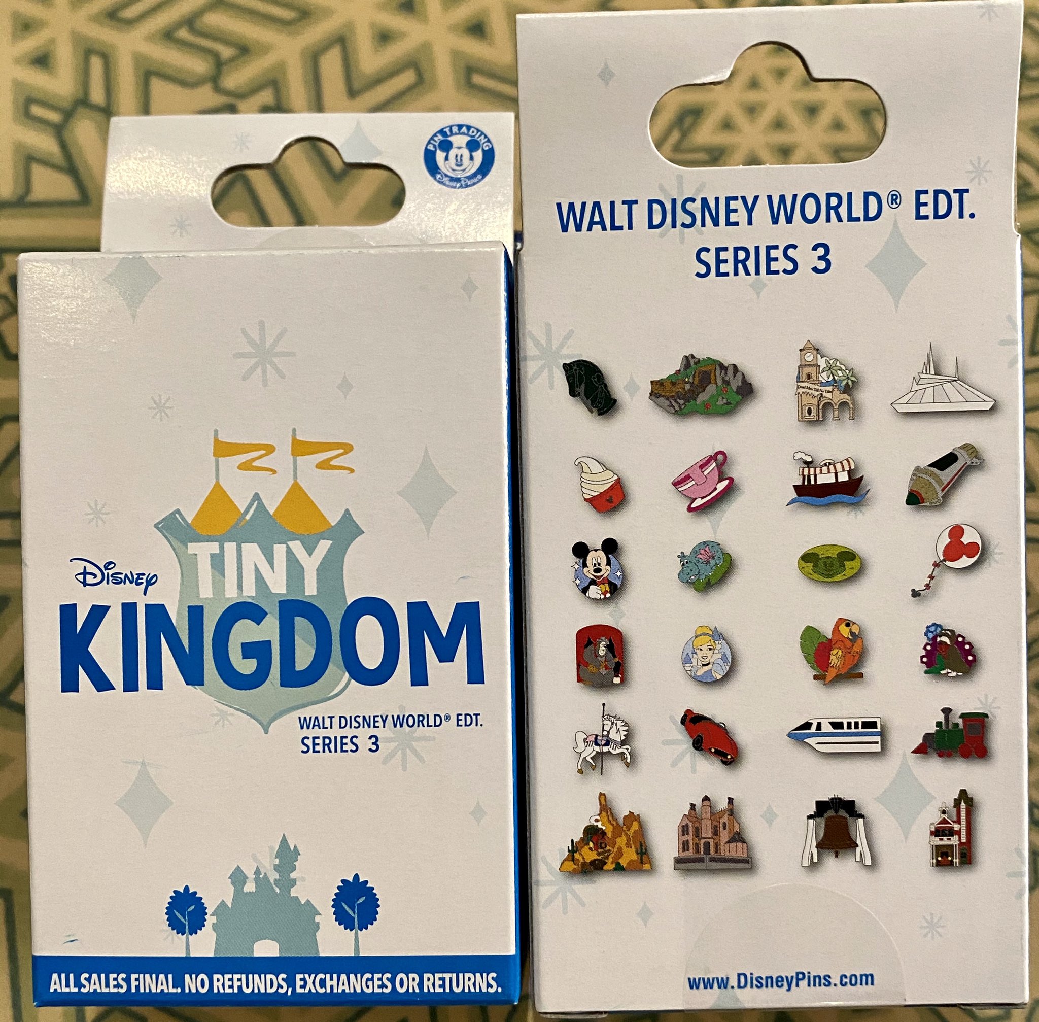 disney tiny kingdom pins