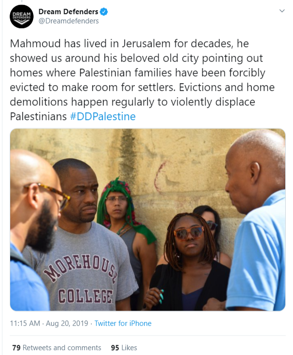 Meanwhile,  @DreamDefenders  @marclamonthill have continued to support, lionize, & meet w PFLP terrorists, incl Ali Jiddah & his cousin Mahmoud.
