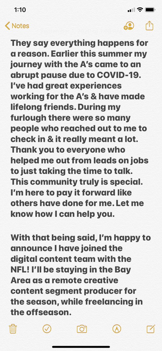 mjdesmo's tweet photo. Excited to start my next chapter as a Creative Content Segment Producer with the @NFL ‼️ I appreciate everyone who has helped me get to this point in my career. I’m eager to learn and contribute to a talented group of creatives! #smsports #sportsbiz https://t.co/FhfCKmb0IN