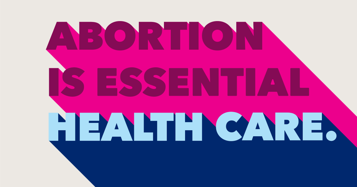 No one stops needing sexual and reproductive health care in a public health crisis. Abortion is an essential and time-sensitive medical procedure. Period. #AbortionIsEssential #ReproductiveHealthCare