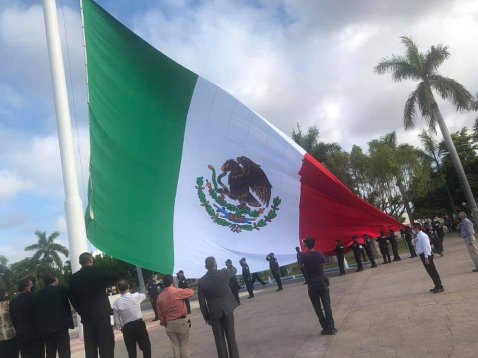 Iniciamos #MesPatrio Recordemos que como buenos mexicanos saldremos adelante ¡Viva México! #VamosTodosporCajeme