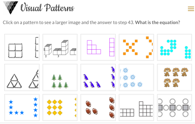 MathCEP's tweet image. Heading back to school?   Let our first monthly highlighted resource help you and your students get a leg up on learning!  
September’s resource uses visual sequences to help students recognize patterns of growth.
Check out z.umn.edu/tchrec
#teacherresources #MathCEP #UMN
