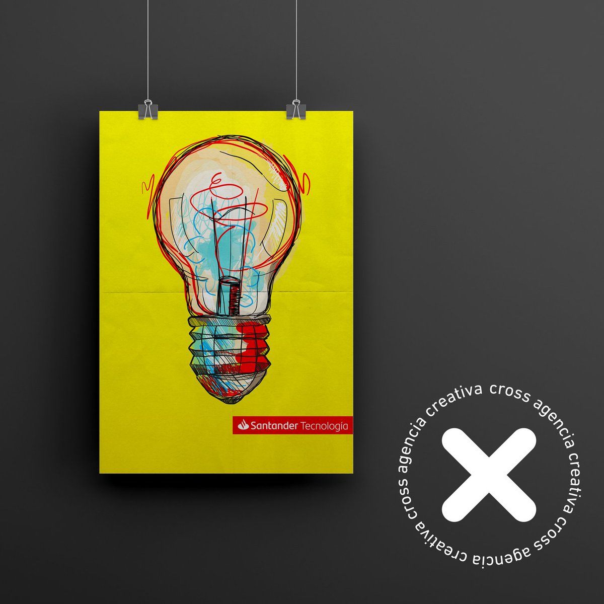 CrossACX's tweet photo. Una buena comunicación interna, generará una gran conexión con tus empleados. Proyecto de comunicación interna para Santander Tecnología. #Crossac #Agenciacreativa #disenografico #comunicacion https://t.co/zcxEXFq9bz