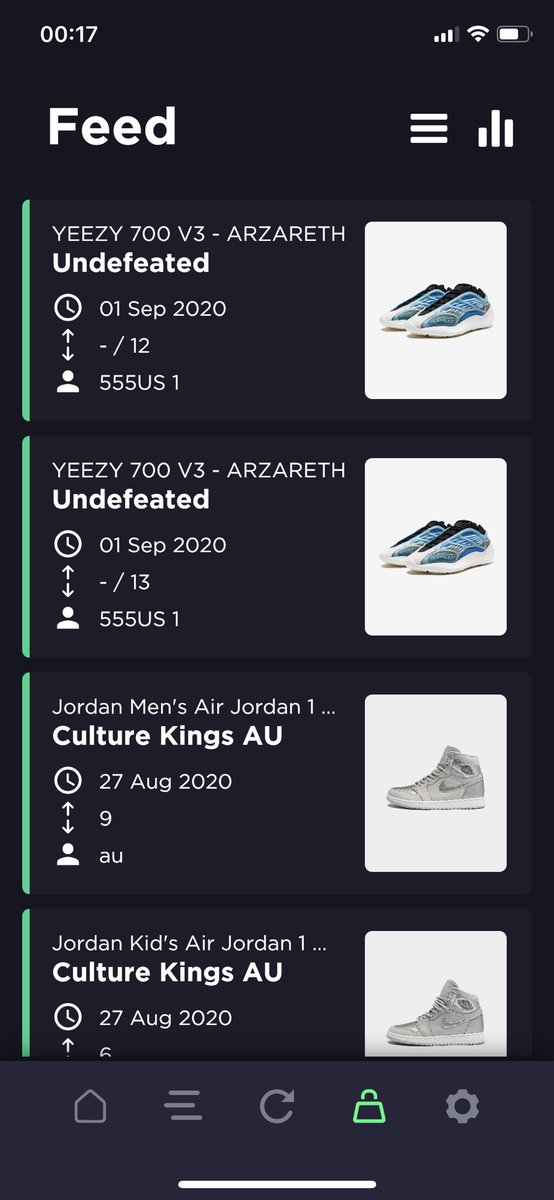 九月第一天挺满意的🤟🏿
S/O
@RichCookNotify <a href="/Best1987C/">Best1987C</a> 
<a href="/saucemonitor/">SauceMonitor</a> @BlinkersGroup <a href="/easycopeu/">EASYCOPEU</a> 

<a href="/Cybersole/">Cybersole</a> <a href="/Splashforcebot/">Splashforce</a> <a href="/PulsarAIO/">Pulsar Solutions</a> 

<a href="/richproxy/">Rich嫦娥奔月计划</a> <a href="/KilluaProxy/">KILLUA_PROXY</a>

<a href="/Nonexpress1/">NoneExpress</a> 

Friend <a href="/MapKiko/">M.A.P.</a> <a href="/chen31429654/">Topsy</a>