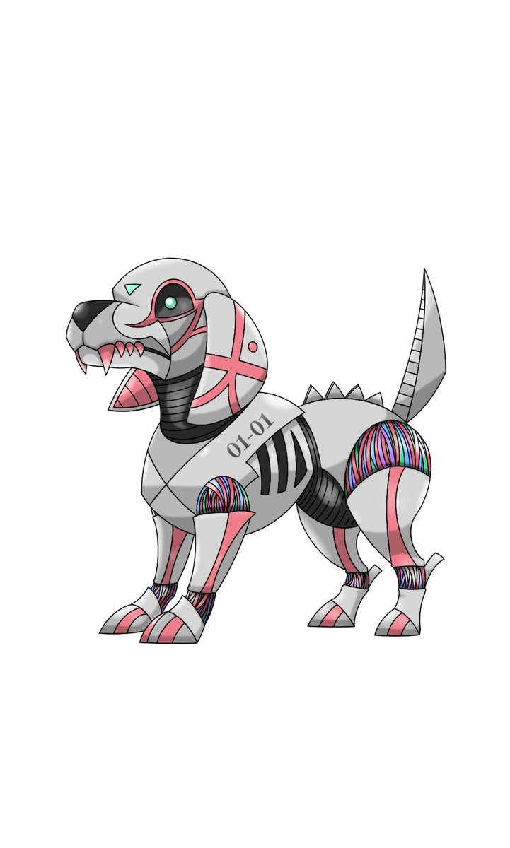 Danieru オリジナルモンスター No 479 メタルドッグ 01 01 種族 人工 獣 犬型の兵器魔物 絵描きさんと繋がりたい 創作クラスタさんと繋がりたい