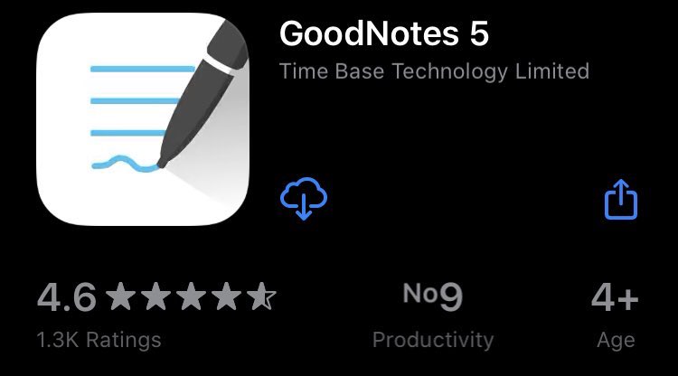 dralsallum's tweet image. اذا انت مثلي يهمك تكون شكل نوتاتك "الملاحظات" مريحه للعين انصحك ببرنامج Goodnotes5 اسطوري واهم ما يميزه
•تقسم نوتاتك لدفاتر مختلفه فيرتب لك المعلومات على حسب المواد
•تقدر تضيف صور السلايدات وتغير الوان الكتابة وحتى تكتب بقلم