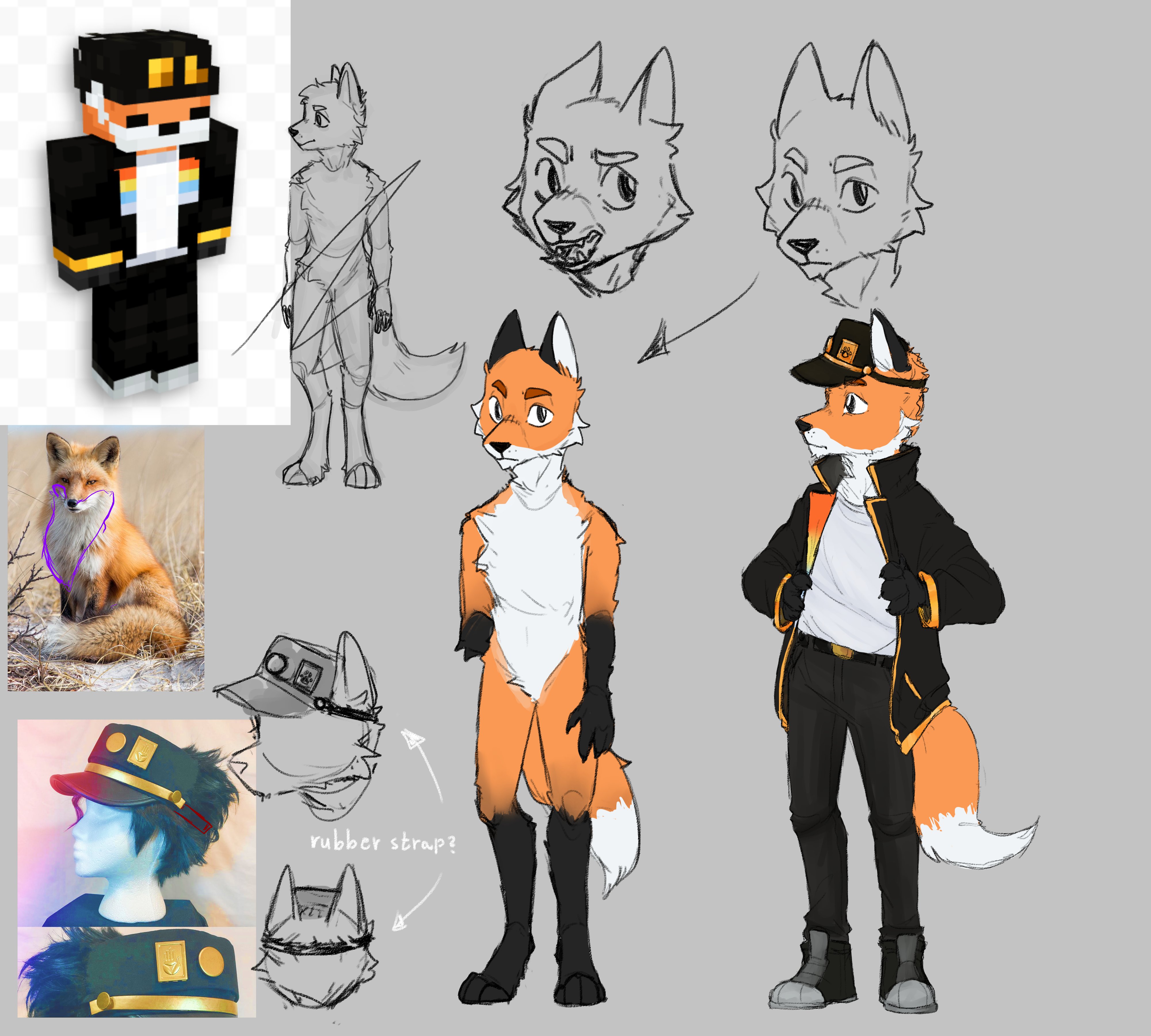 hawnmain (semi-inactive) on X: furry fox from minecraft #fundy   / X