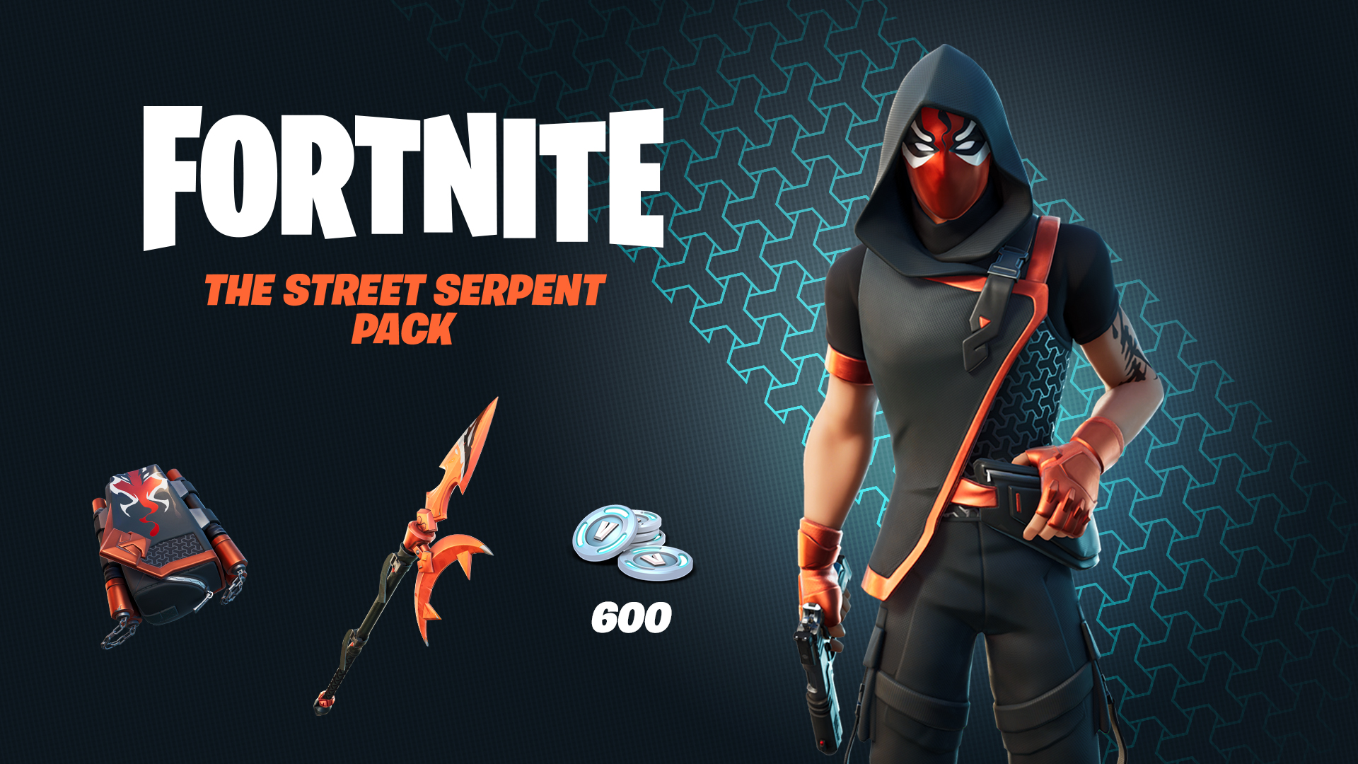 Fortnite Sweep The Streets With An Unavoidable Gaze Grab The Street Serpent Pack And Get 600 V Bucks With It Available In The Shop Now T Co Uuh44ivq0w