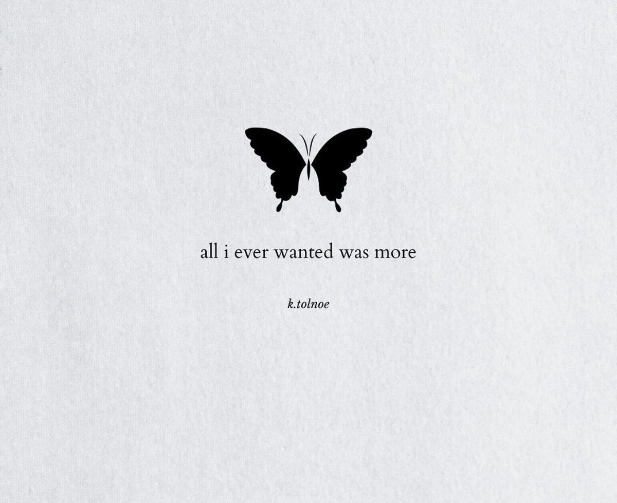 More that anything
