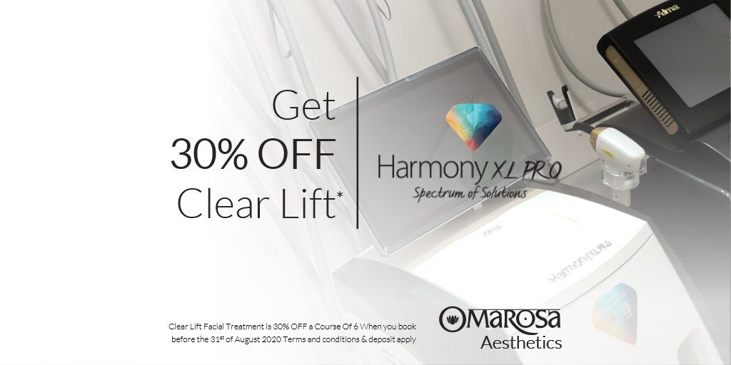 omarosabeauty's tweet photo. #SolihullHour we have extended our top #BeautyOffers till the end of the month, like a huge £500 saving with 30% off a course of 6 Harmony XL Pro #ClearLift treatments.
Call us on 0121 745 4288 to find out more about the amazing results #HarmonyXLpro can achieve for you. https://t.co/e79U1IOILR