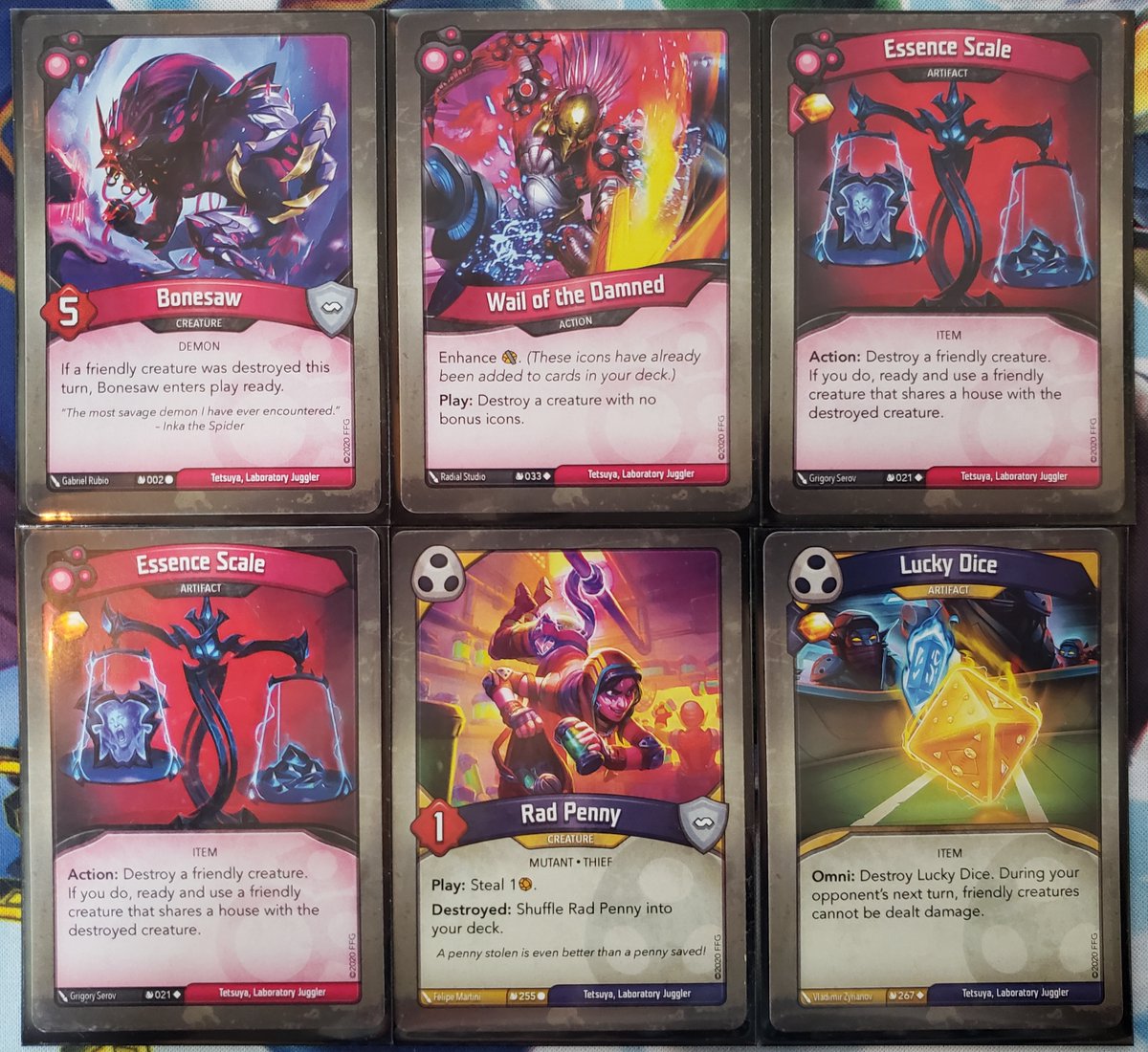 FFGOP's tweet photo. #OPPlays Keyforge
Players call Saurian
Play; Gladiodontus
Xeno-Saurus (exalt)
Praefectus Ludo
Pass

OP calls Shadows
Play; Pawn Sacrifice
Nexus
Dodger
Pass https://t.co/5xYG8Idhlt