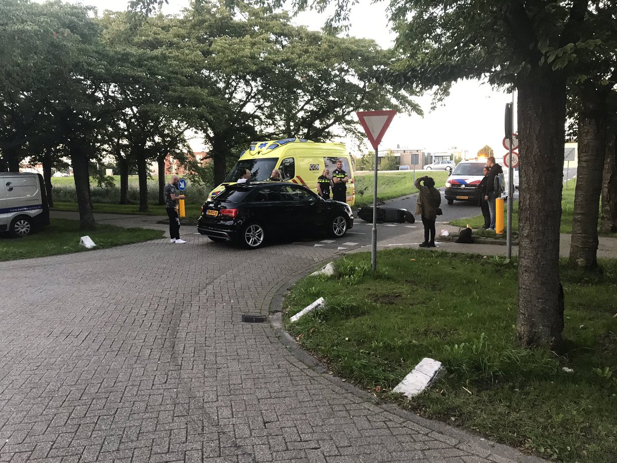 Melding aanrijding Sepiastraat Almere