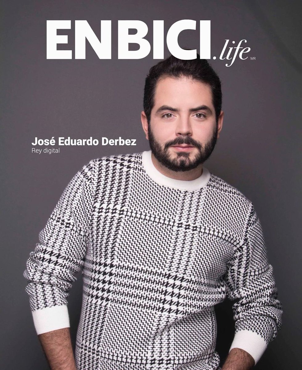 En portada de <a href="/enbicilife/">enbici.life</a>, nuestro talentoso <a href="/joseedu92/">José Eduardo Derbez</a> 🖤✨👏🏼