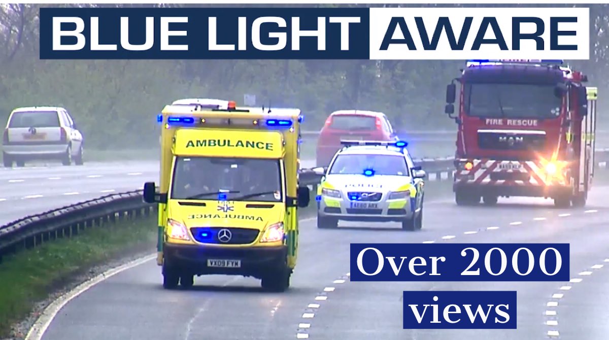 bluelightaware's tweet photo. Fantastic response from everyone today to our new #BlueLightAware video. Now over 2000 views. 

Please watch and share 

https://t.co/5ONpzlPjIh https://t.co/zl1ZGZHwwG