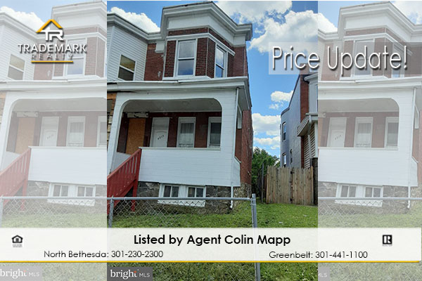 RealtyTrademark's tweet photo. Contact Listing Agent Colin Mapp for more information about property MDBA519408 located in Baltimore, MD
Listed at $89,900
Bedrooms 3
Baths 2
SqFt 1,336

#baltimore
#baltimoremd
#baltimorehomes
#baltimorerealestate
#baltimoreproperties https://t.co/WSBumOUh2s