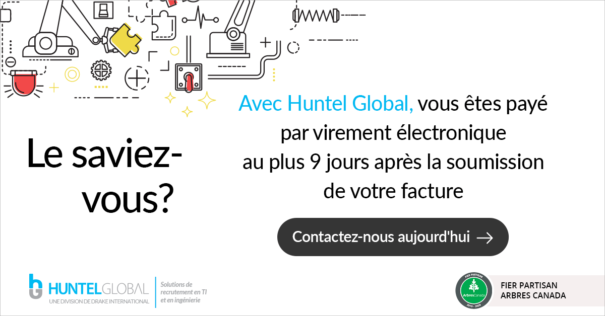 HuntelGlobal's tweet photo. Pour vous joindre aux employés contractuels de Huntel Global ou pour changer de carrière, communiquez avec nous. De nombreux avantages vous attendent! https://t.co/FStMzYybVE https://t.co/jwj1XUVxkT