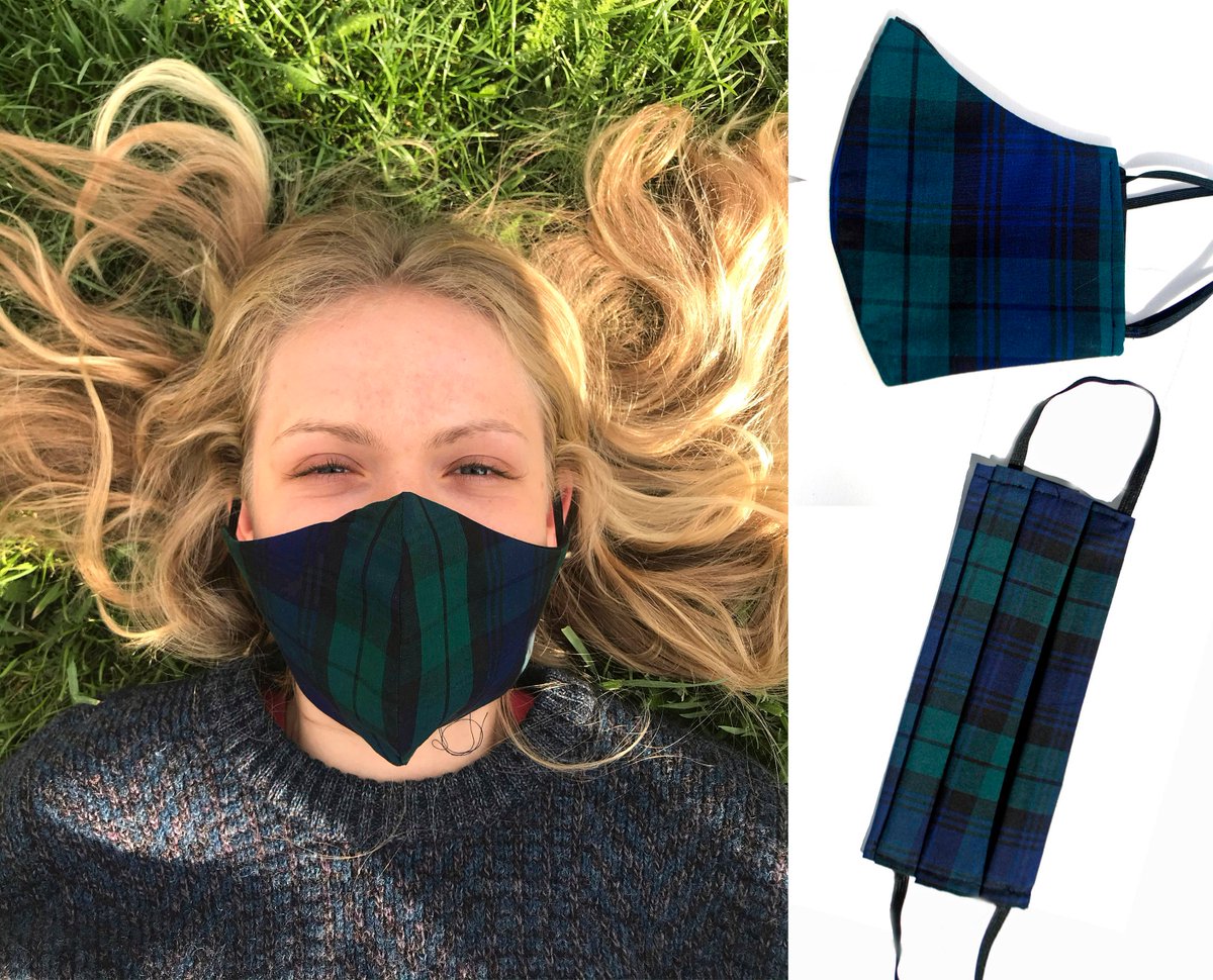 HuttieHattie's tweet photo. Thanks for the kind words! ★★★★★ "Really great mask, super comfortable and nicely fitted. Not pointy and ear loop adjustments" Eve W. https://t.co/JWsrSHkTU0 #etsy #fittedfacemask #blackwatchtartan #blackwatch #tartanfacemask https://t.co/7AfAEAHJVf