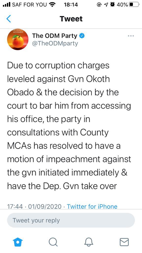 Honcalebamisi's tweet photo. Okoth obado I pity you but why use your young children in thievery. Did they ask for it?we cannot be a generation that learns graft at tender age from old folks .We will impeach you as a party and such is the life of politics .it was good while it lasted. #RutoStepAside #Kenya https://t.co/Jf0Em1rCwd