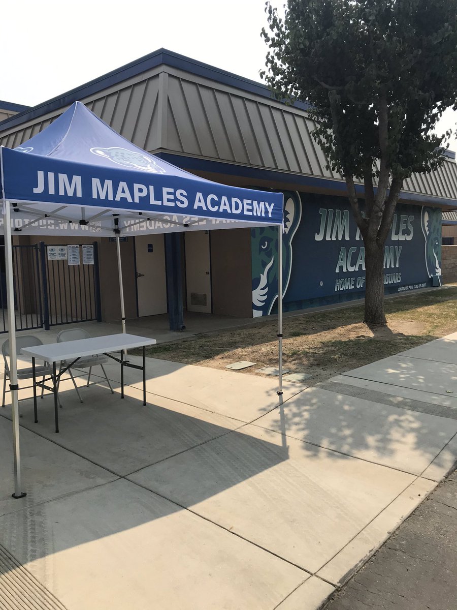 Thank you! @Burtonsuper2018 and @BurtonSchools for our new flags and canopy! I am very proud of our school and our JMA staff, students, and parents. Their diligence during distance learning inspires me every day.