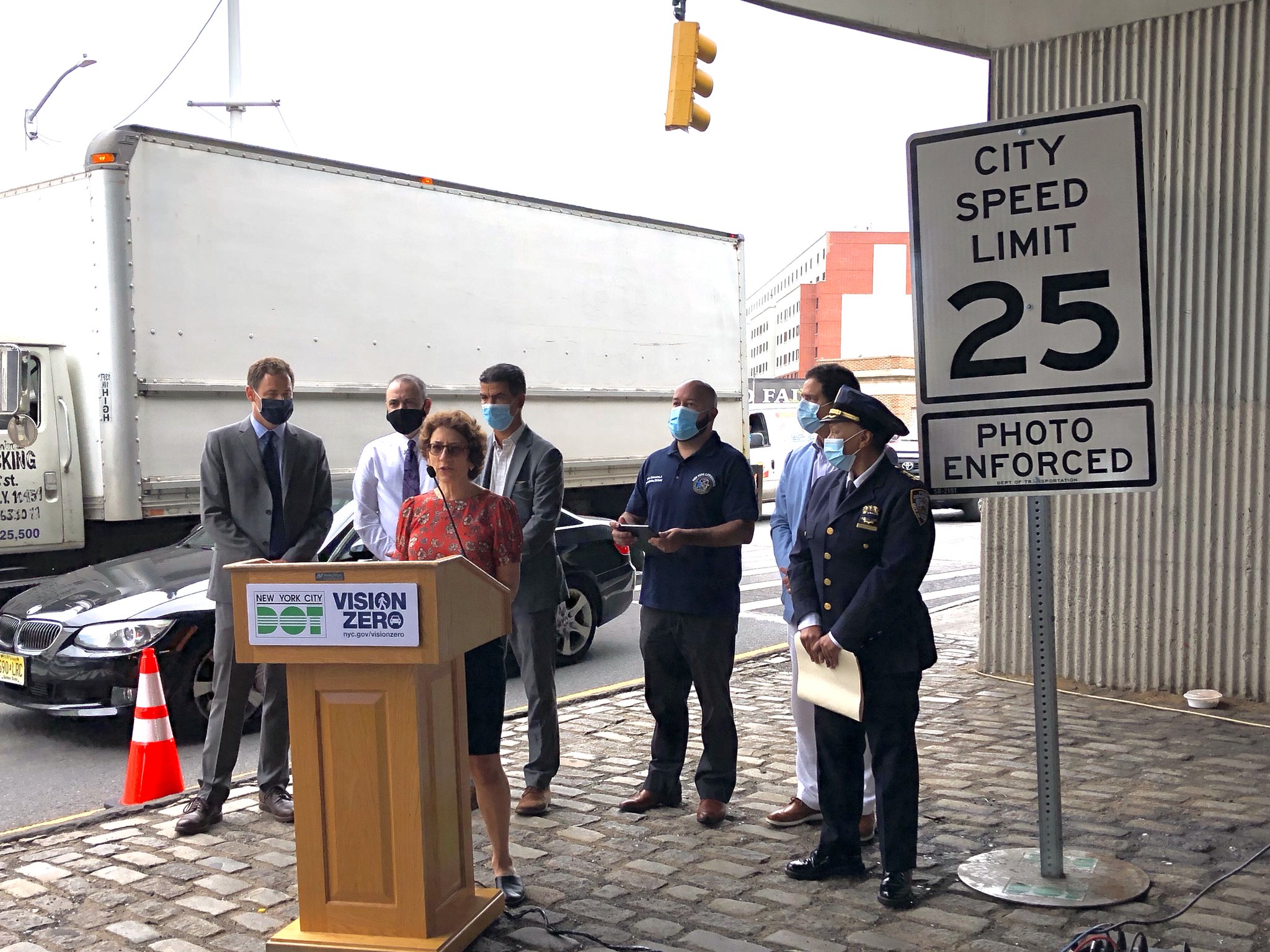 NYC DOT on Twitter "“We're reducing speed limits on some of the city’s