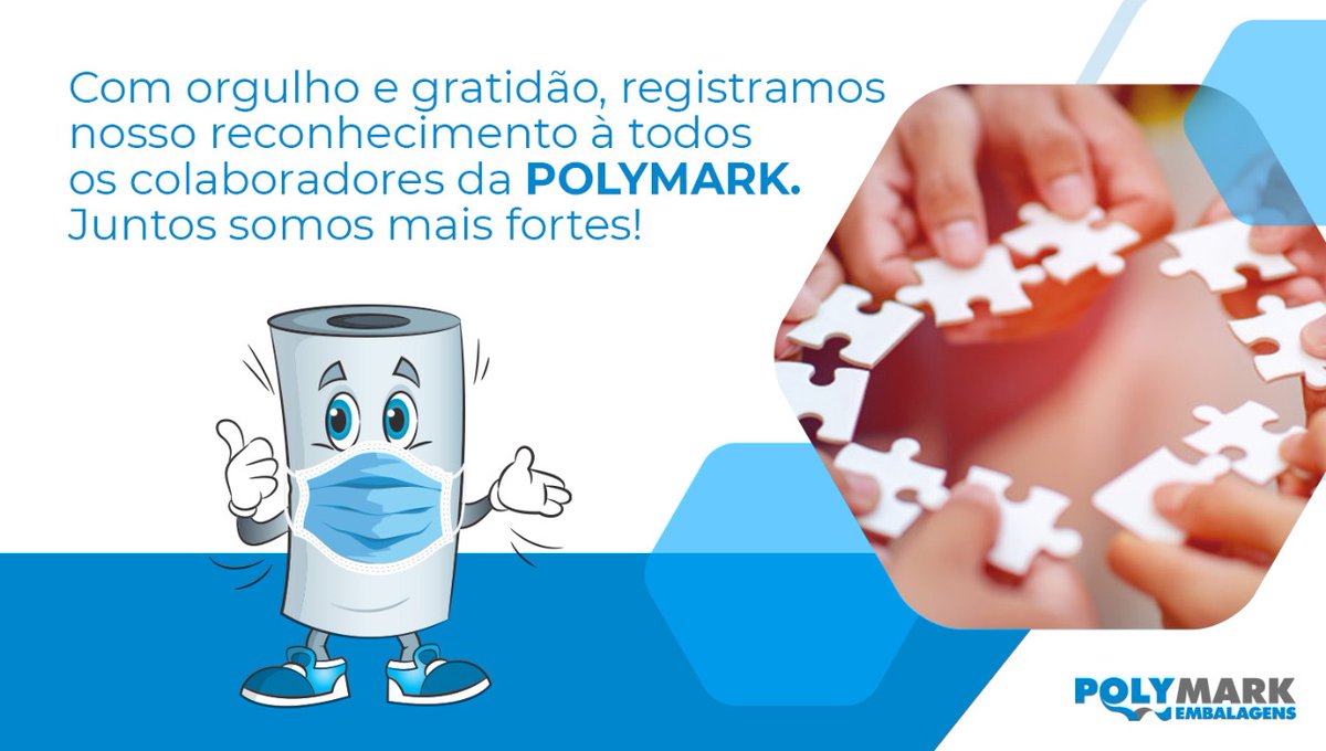 PolymarkE's tweet image. Encerramos mais um mês com força total, enfrentando os desafios e atendendo nossos clientes com Excelência. Nossos resultados são frutos de um esforço em comum e uma equipe engajada, formada por pessoas apaixonadas pelo que fazem. Ao nosso time: Muito Obrigado!!!