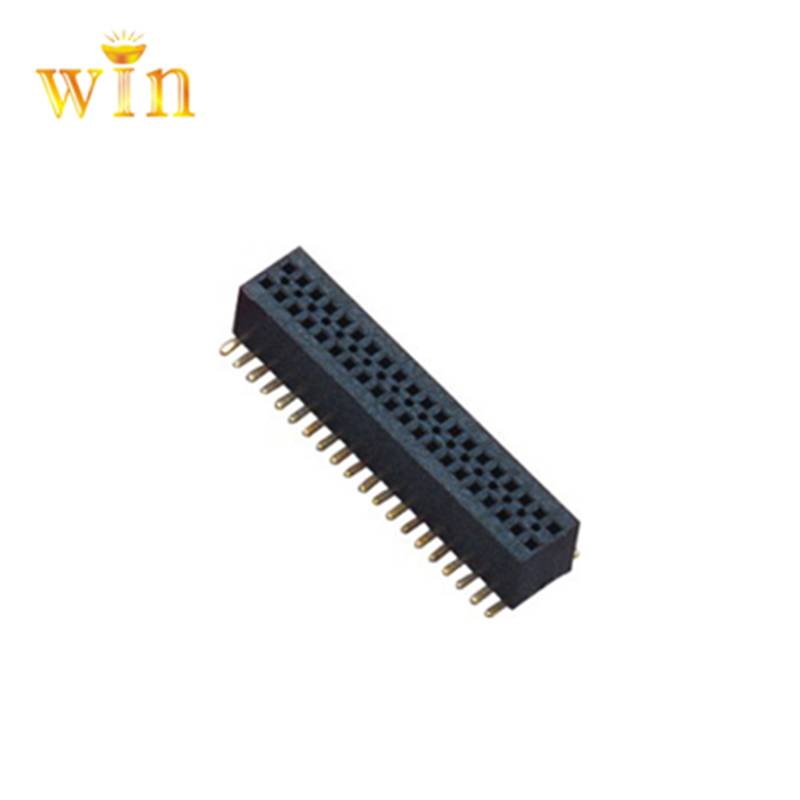 electronic_win's tweet photo. All of your female header connector needs are covered in Win-Win Electronics's extensive range of 0.8mm Female Header H=3.1 Double Row SMT Type. Easy Application, Excellent Connection. #femalepinconnector #femaleheaderconnector https://t.co/hpsIJFT4oc