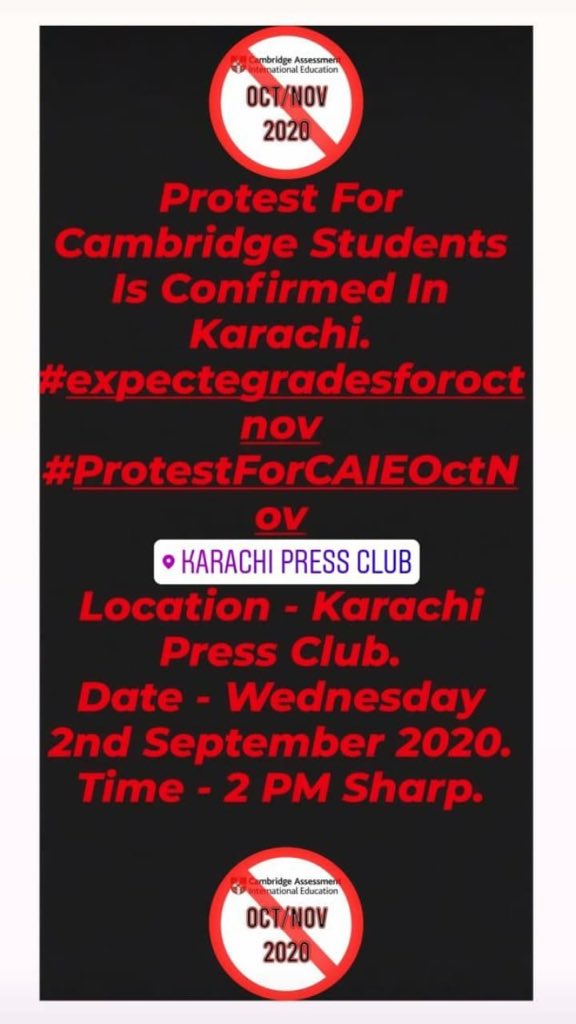 ToCaie's tweet photo. Guys we need our rights we are paying the same fees to Cambridge and they are playing with our future is this a joke or what so lets protest against them #predictedgradesforcaieoctnov #expectedgradesforcaieoct #cancelOctNovCAIES2020 #protestatpressclub https://t.co/Qc0HkiaL2Z