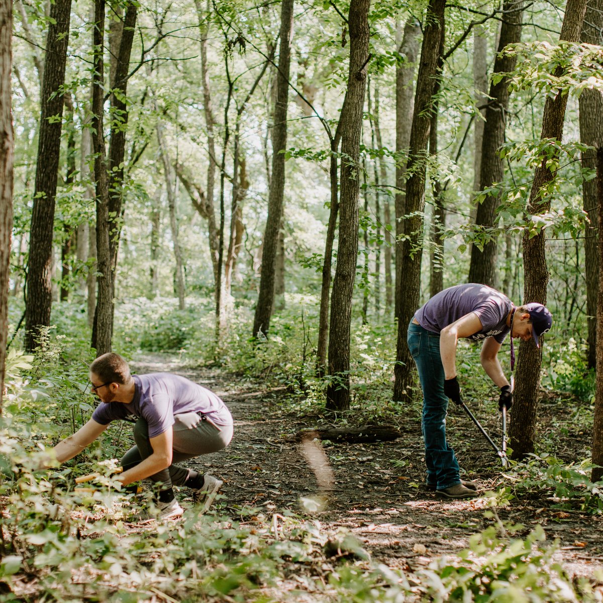 Huge thank you to <a href="/CrownCollege/">Crown College</a> for sending students to trim back plants on our disc golf course at Baylor Regional Park as well as the Dakota Rail Trail!

Another thank you for having us out to provide outdoor recreation opportunities for Welcome Week!