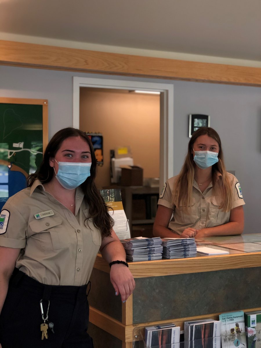 NeysProvPark's tweet photo. We would like to give a huge Thanks to our Neys Gate staff! These are the first faces you will see coming into the park and they will always welcome you with a smile! 😁 Be sure to give them Thanks if you see them! #OntarioParks #DiscoverOP #NeysPP #OntarioParksNorthWest https://t.co/TziaL323Yx