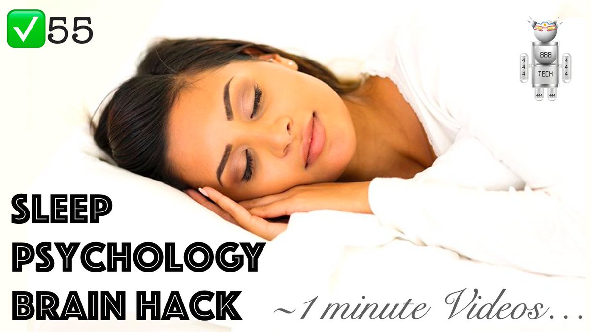 Bb8Tech's tweet image. ✅Sleep psychology Brain Hack ✅BB8Tech - ✅55
#Sleep #Psychology #brainhack
youtu.be/0huPCXmed98