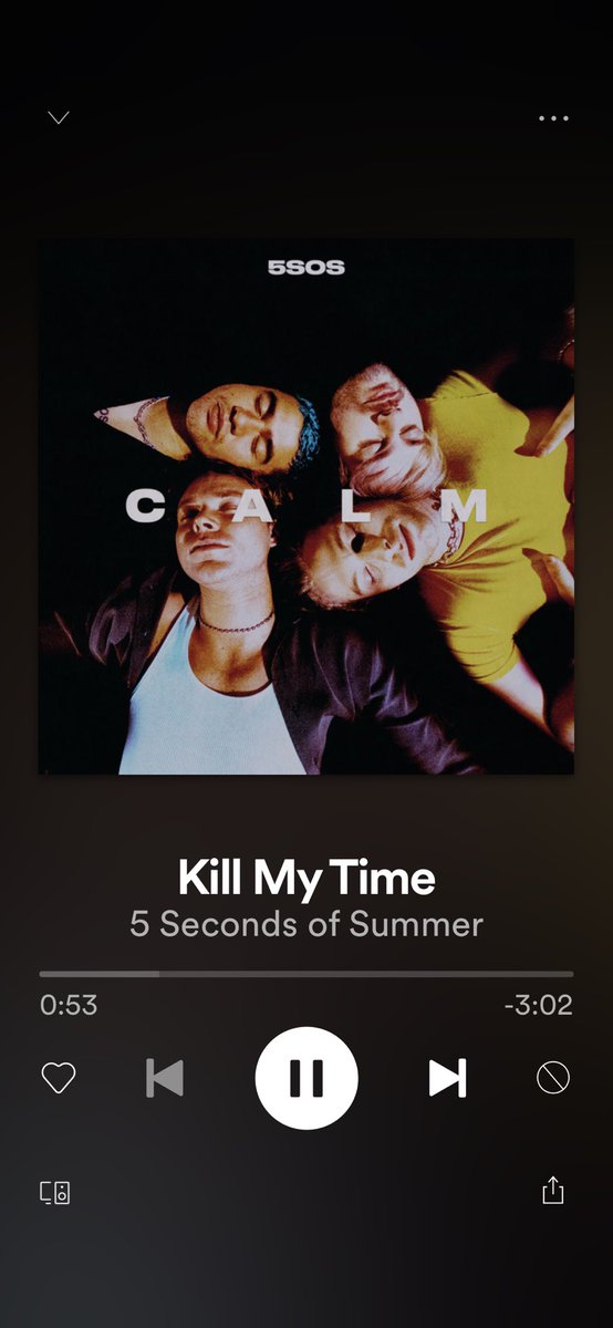 bsidecth's tweet image. #5monthsofcalm #5sosblueteam  #killmytimeonspotify
