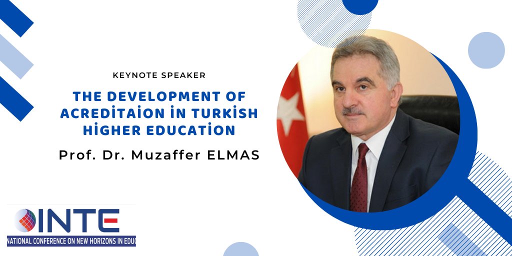 🚨Keynote Speaker🚨
Prof. Dr. Muzaffer ELMAS 
Higher Education Quality Council, Turkey