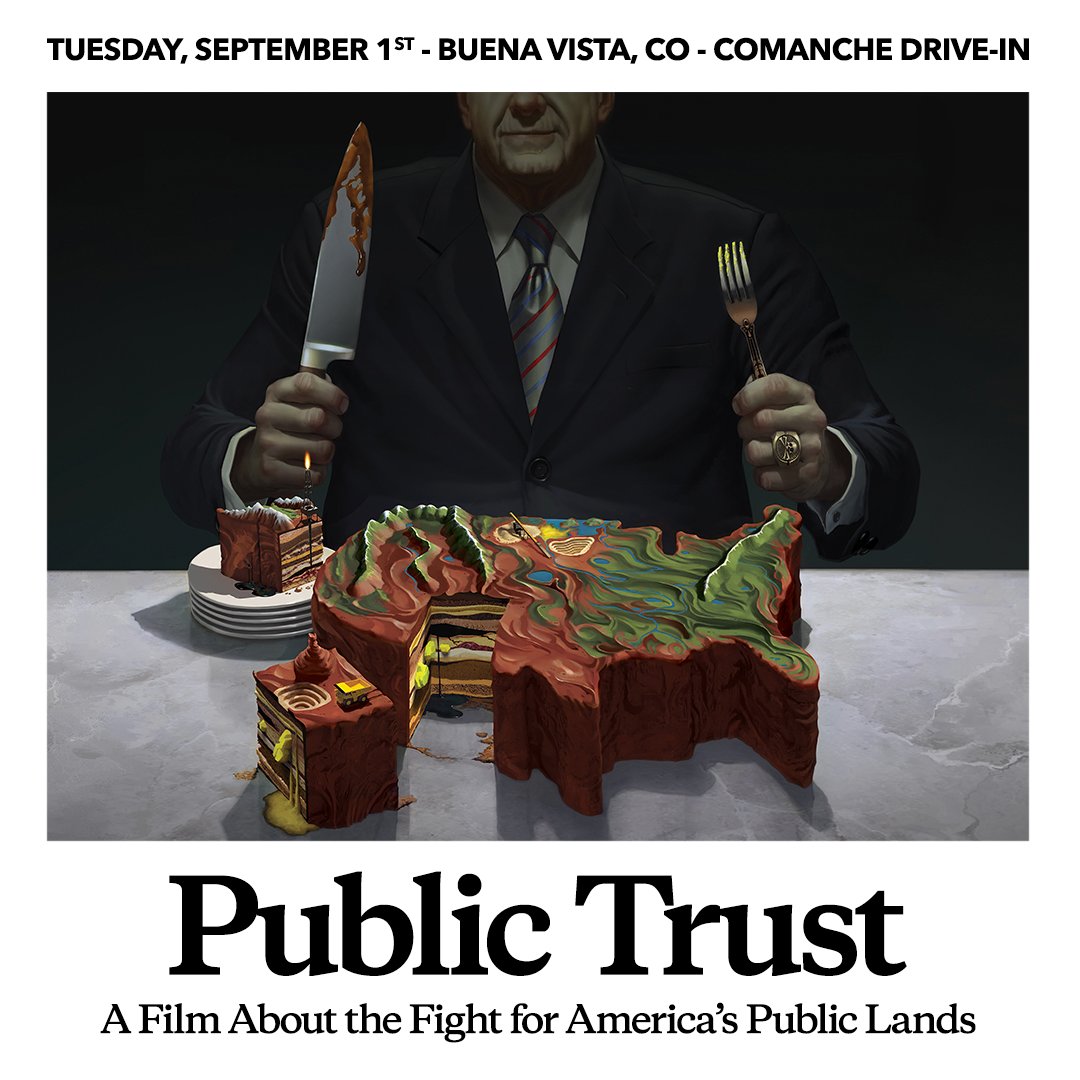 Make TONIGHT a drive-in night for a special screening of @Patagonia’s <a href="/PublicTrustFilm/">Public Trust</a>, a story about the people who are protecting America’s #publiclands. 

📽️Screening locations: 
🔆Billings, MT
🔆Tucson, AZ
🔆Buena Vista, CO

Visit <a href="/PublicTrustFilm/">Public Trust</a> for more info.